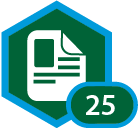 25 Posts - awarded on 7th August 2014