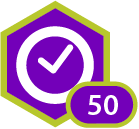 50 Visits - awarded on 11th April 2014